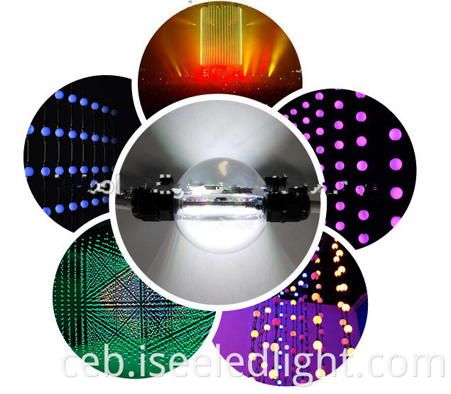 led ball sphere disco light